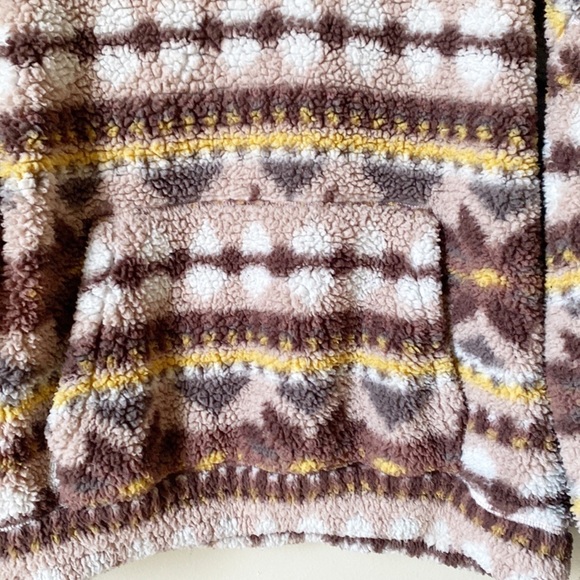 Offline x Aerie | Sherpa Quarter Zip Pullover Size Large - Picture 3 of 8